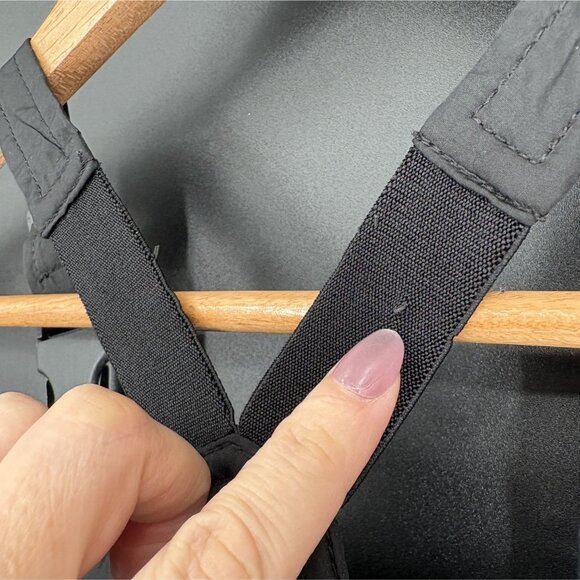 Gap Kids Black Fleece Lined Snow Bib Overalls 3 Years Toddler Outdoor Snow Pants - Picture 9 of 10